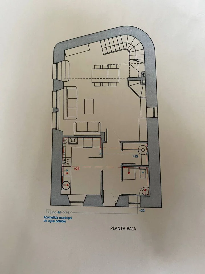 Proyecto: planta baja (detalle)